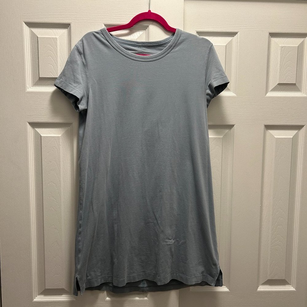 Lululemon Oversized Keyhole Back T-Shirt Dress Sz 8